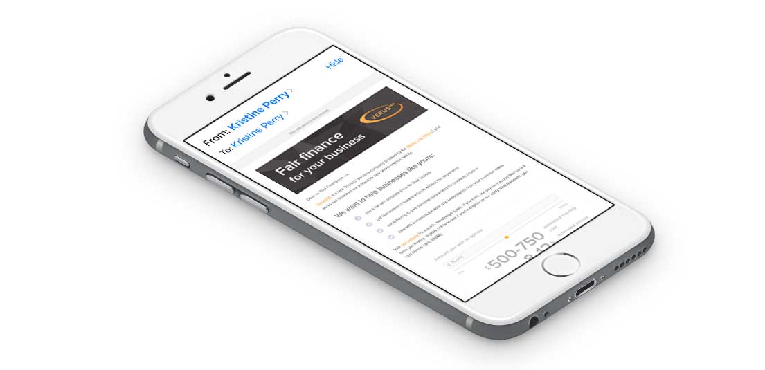 Verus360 - Email - Design and Development by Kristine Perry