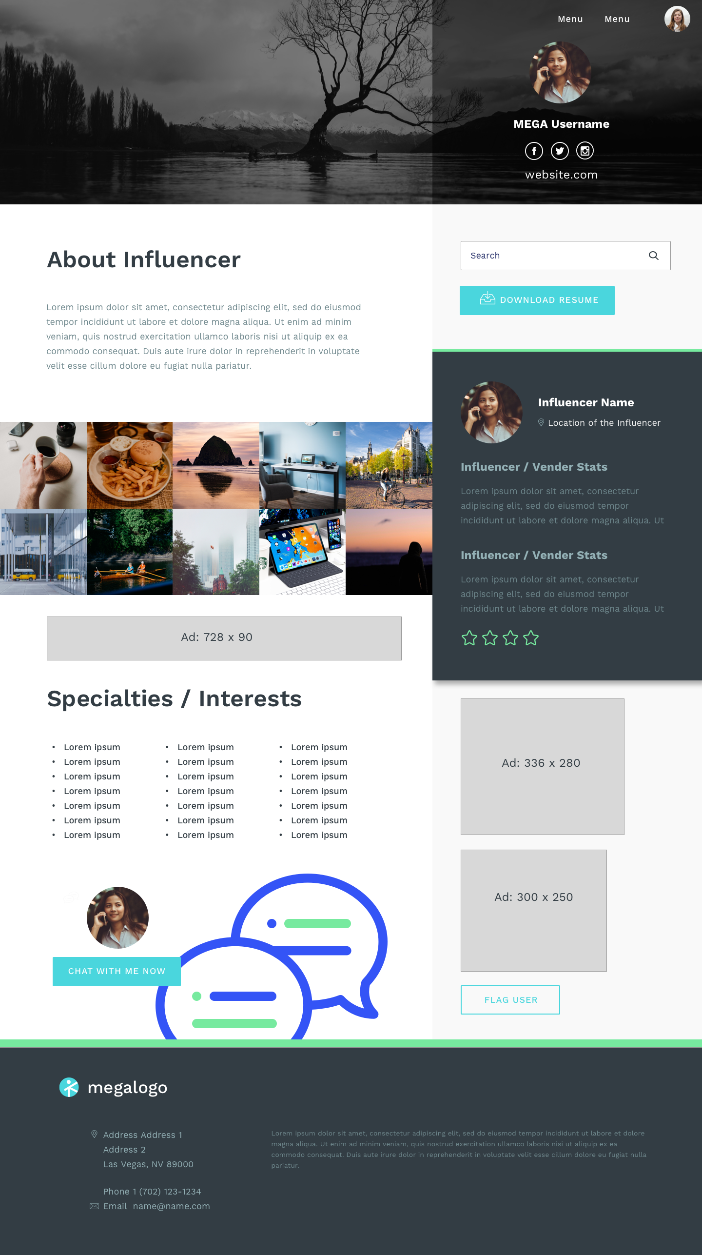UI Design by Kristine Perry