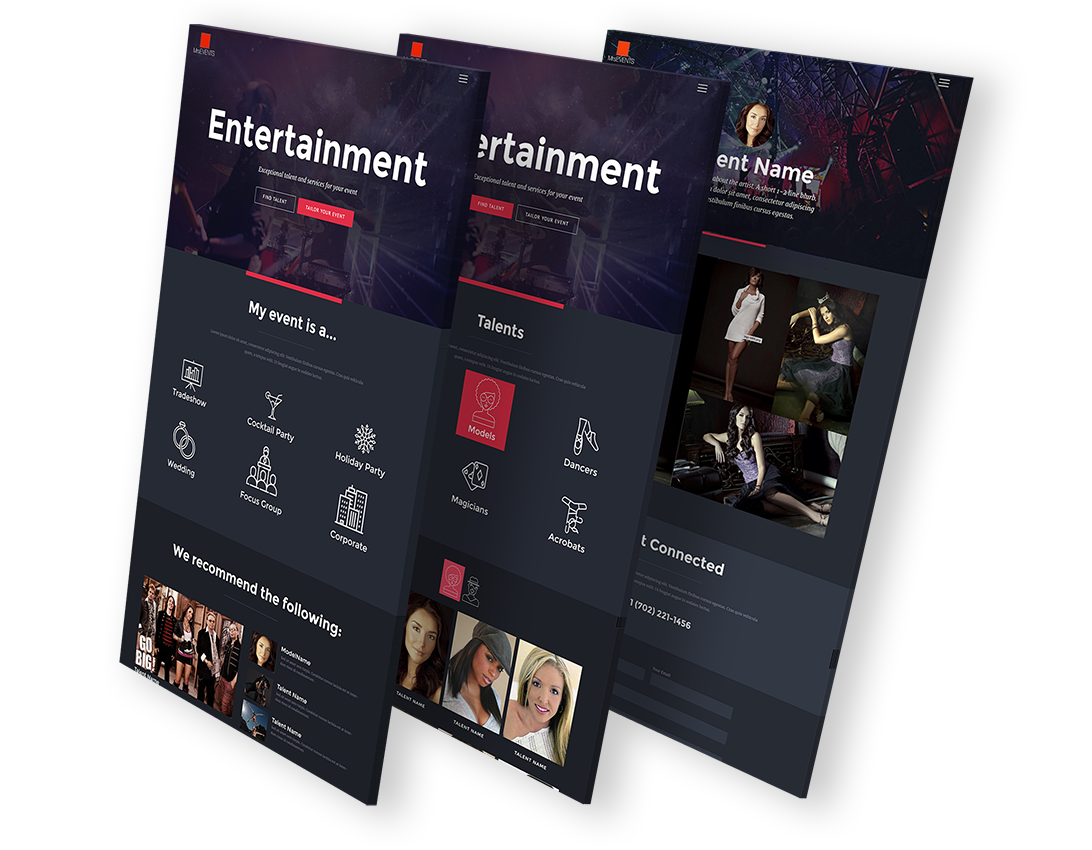 MRS Events - Design and Development by Kristine Perry